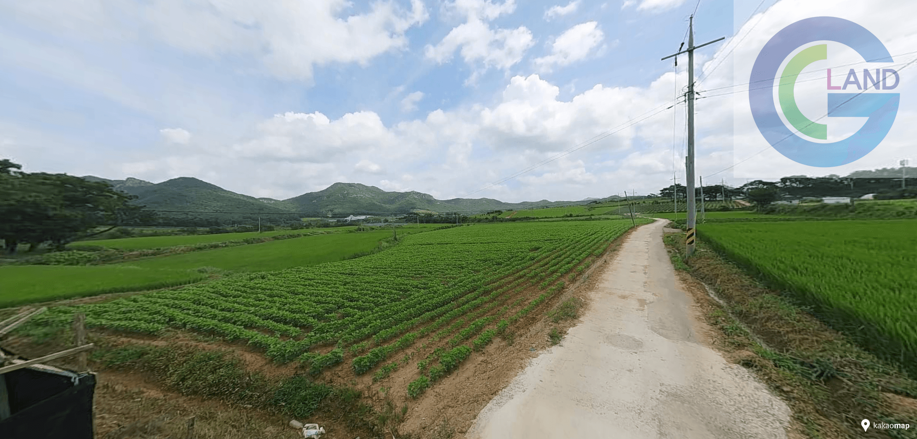 고창군 아산면 성산리에 위치한 밭농사용 농지