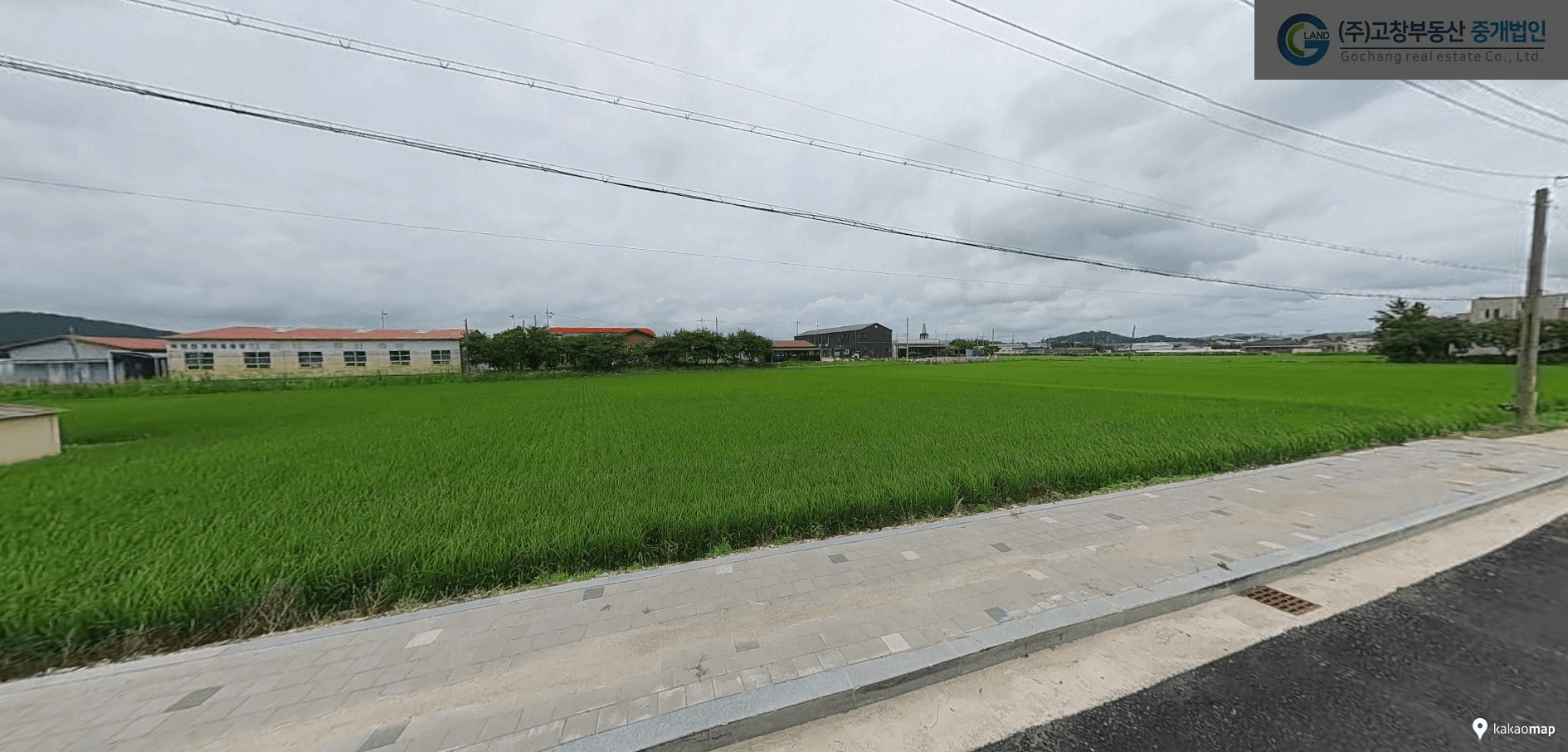 고창군 부안면 오산리에 위치한(부안면 소재지권) 다용도 토지 1084평