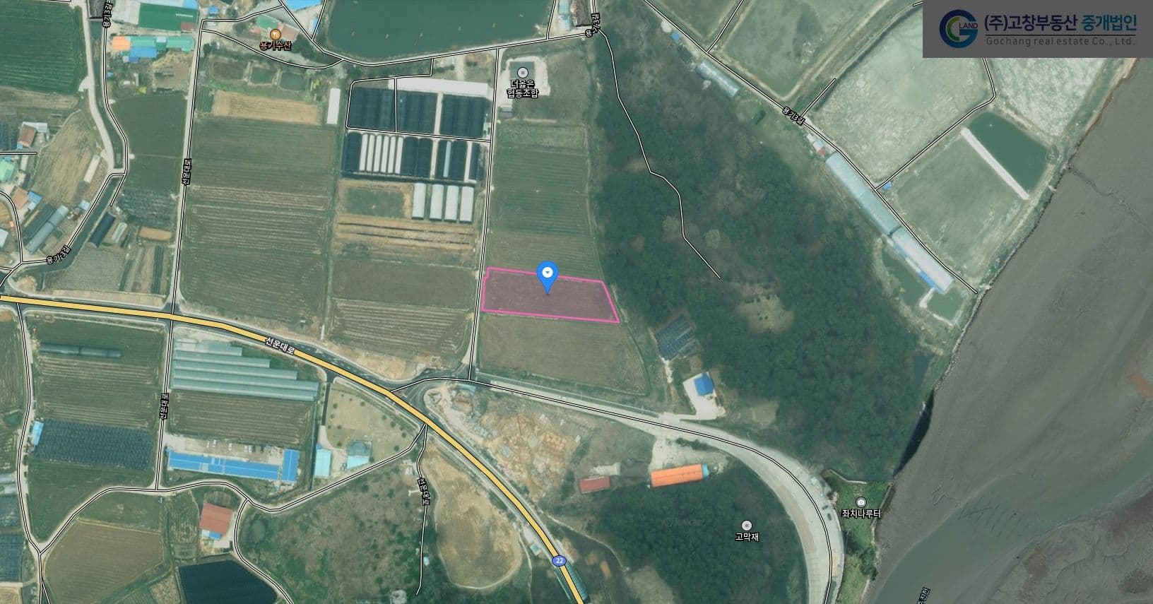 고창군 심원면 용기리에 위치한 다용도 농지 3