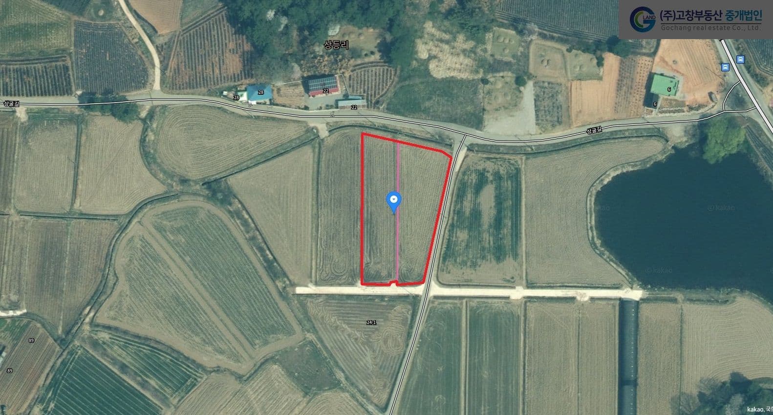 고창군 부안면 상등리에 위치한 벼농사용 농지 3