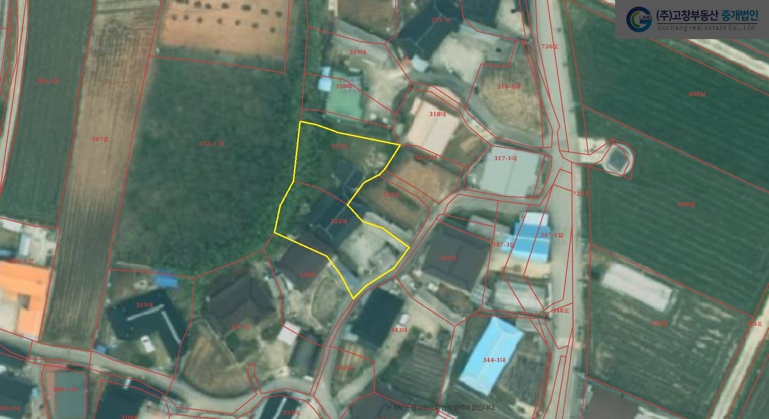 고창군 심원면 두어리에 위치한 미등기 농어가주택 2