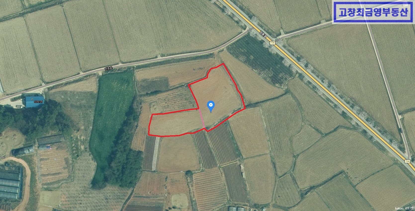 고창군 부안면 수남리에 위치한 농업용 농지 2