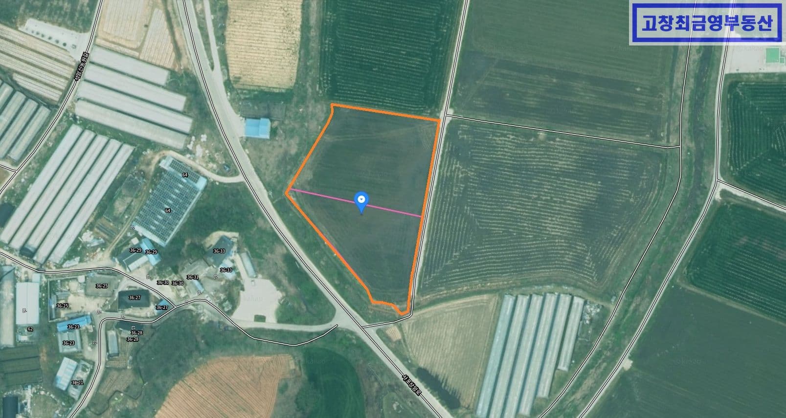 고창군 부안면 상암리에 위치한 벼농사용 농지 2