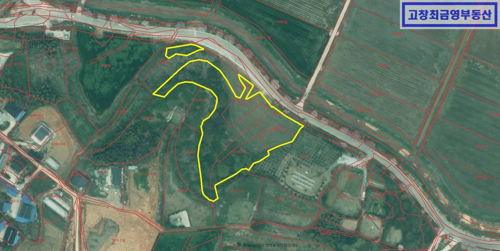 고창군 흥덕면 사포리에 위치한 다용도 농지 3