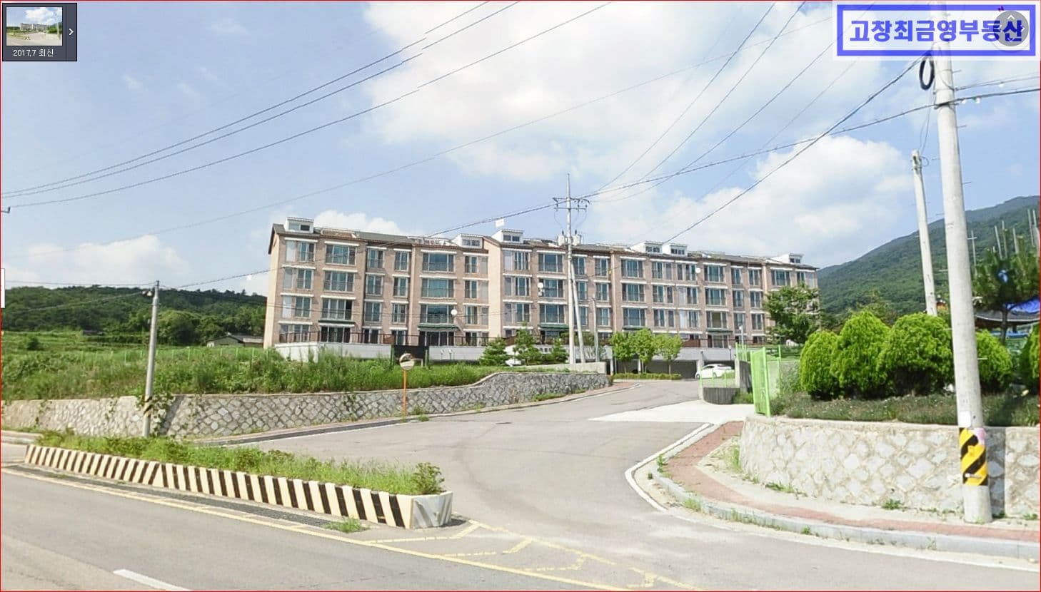 고창읍 월곡리에 위치한 펠리체 연립주택 32형