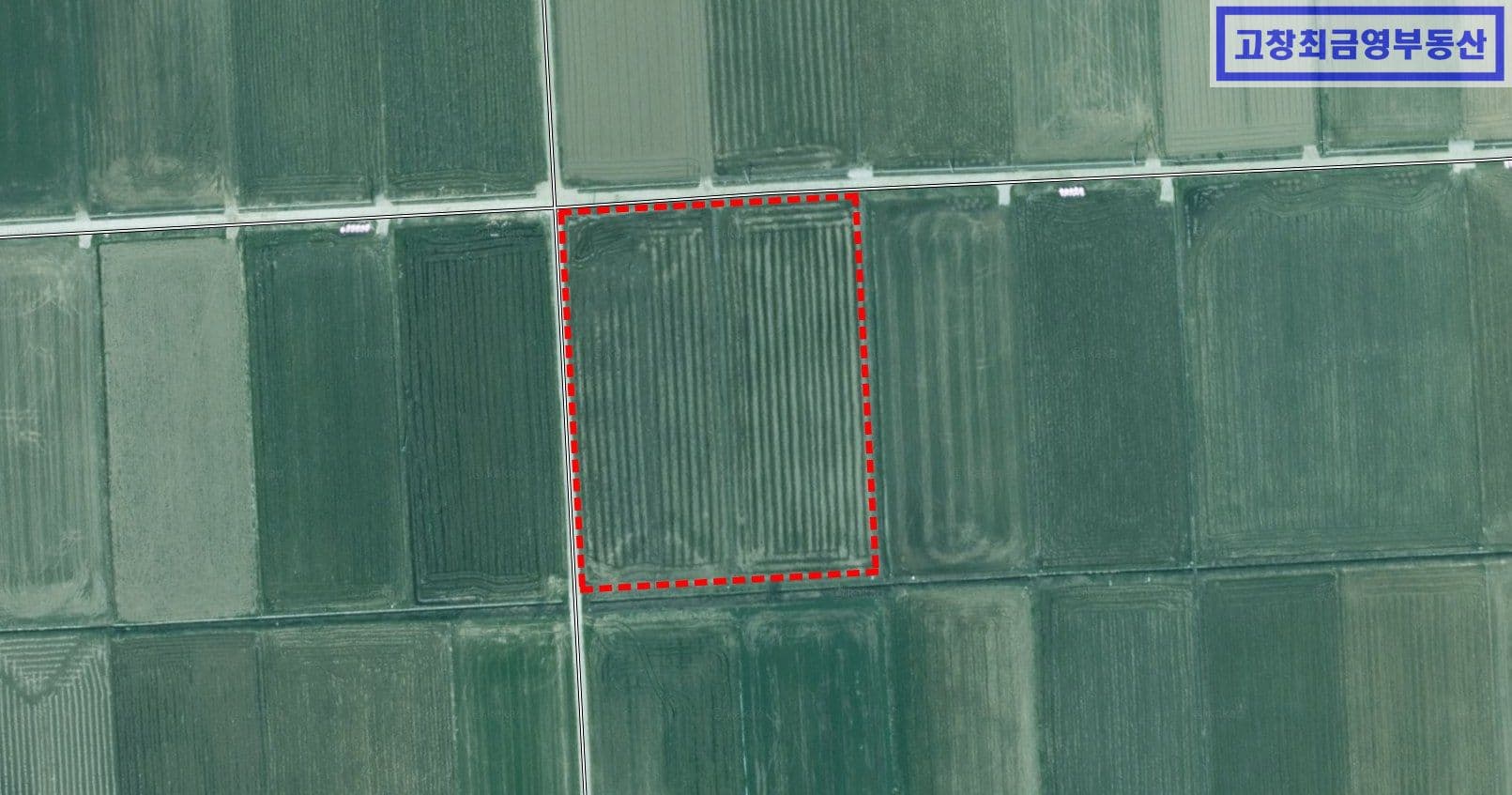 고창군 부안면 상등리에 위치한 양질의 농업용 농지 2