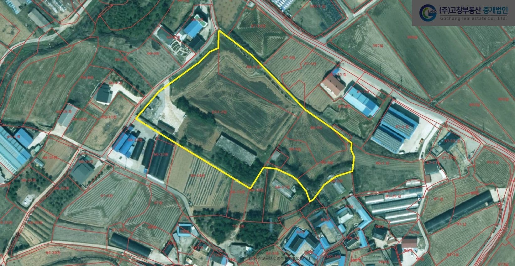고창군 부안면 사창리에 위치한 계획관리지역의 다용도 폐교부지 4