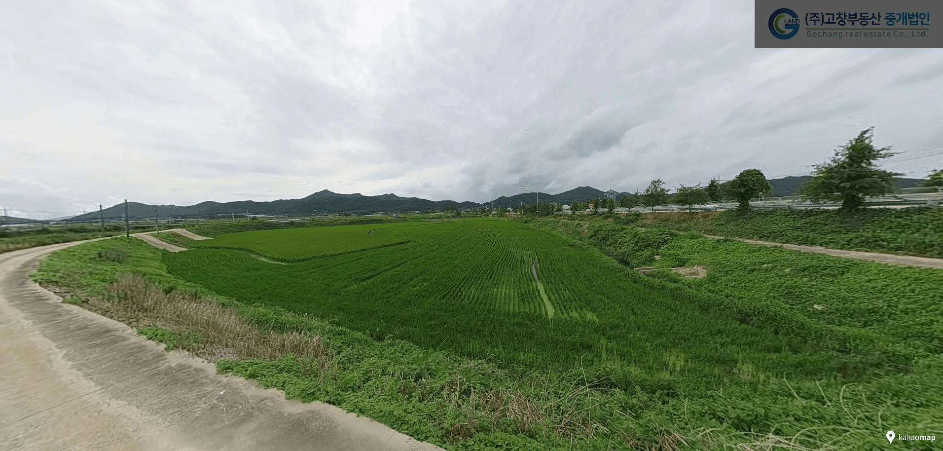 고창군 부안면 중흥리에 위치한 일반 농지