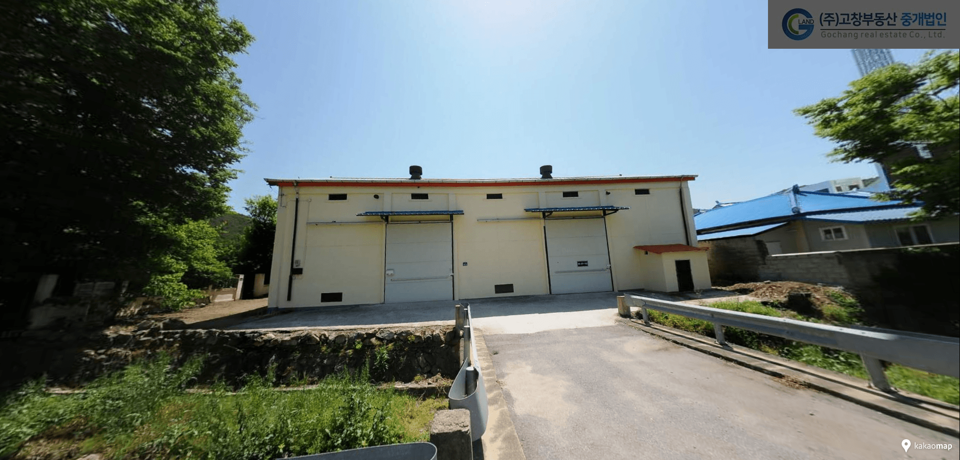 고창군 부안면 용산리에 위치한 양곡보관 창고시설