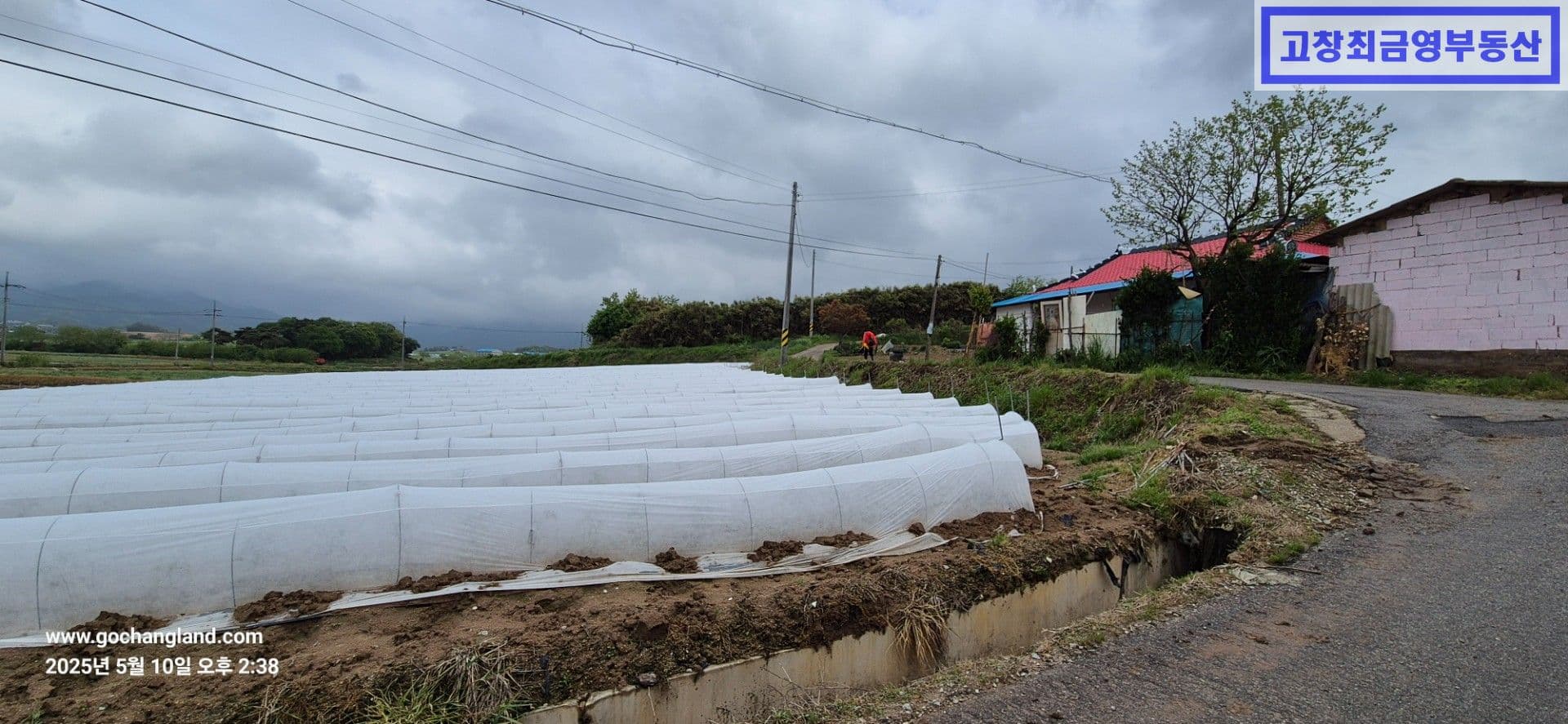 고창군 대산면 산정리에 위치한 미등기 농가주택과 농지 5