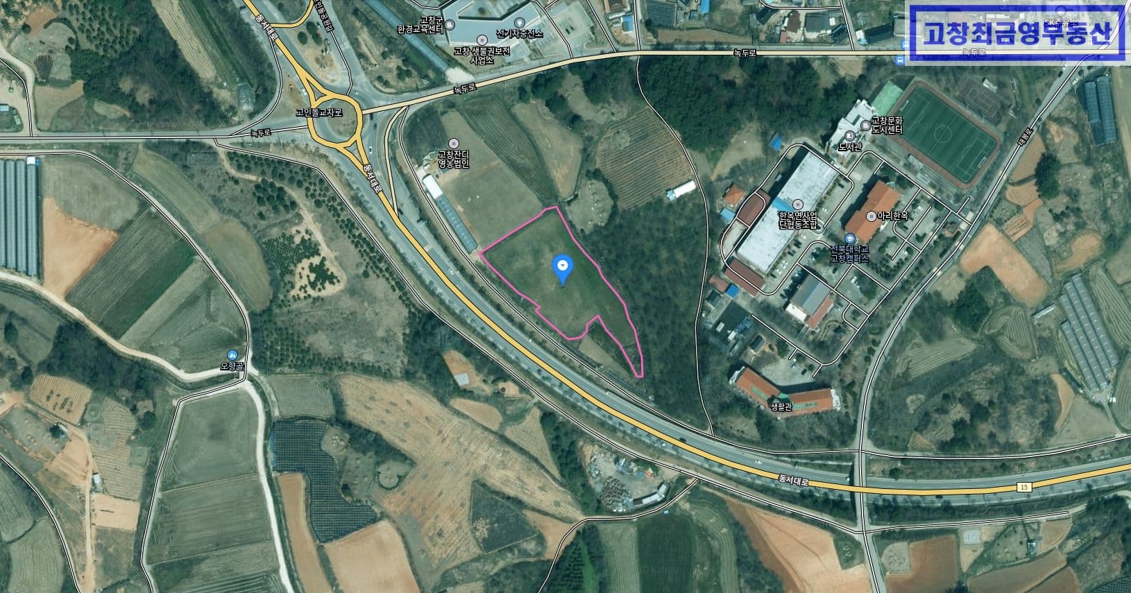 고창군 고창읍 도산리에 위치한 다용도 농지 2