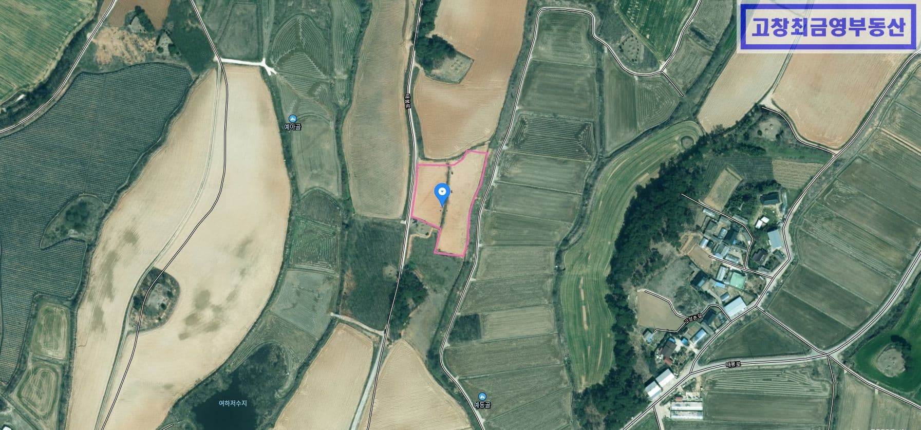 고창군 고수면 예지리에 위치한 다용도 농지 2