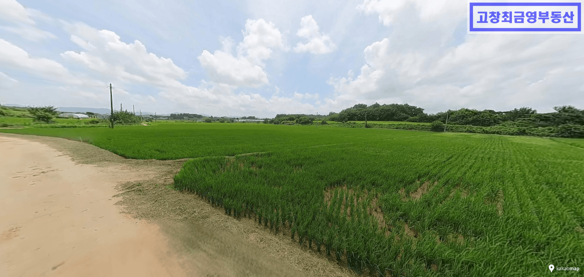고창군 무장면 교흥리에 위치한 벼농사용 농지 2