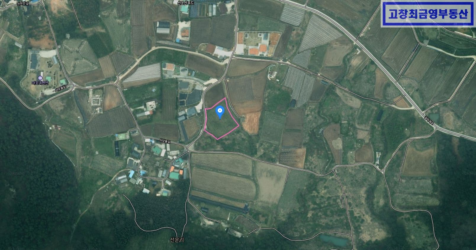 고창군 부안면 선운리에 위치한 다용도 농지 3