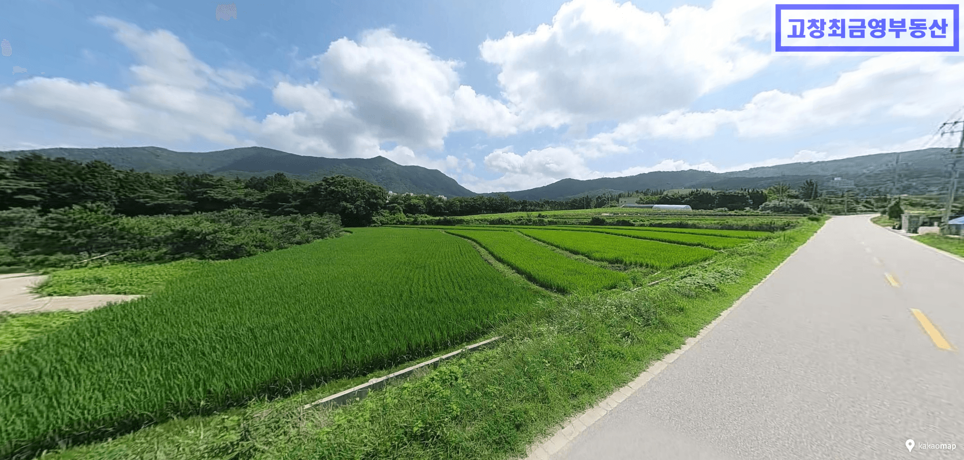 고창읍 석정리에 위치한 다용도 토지