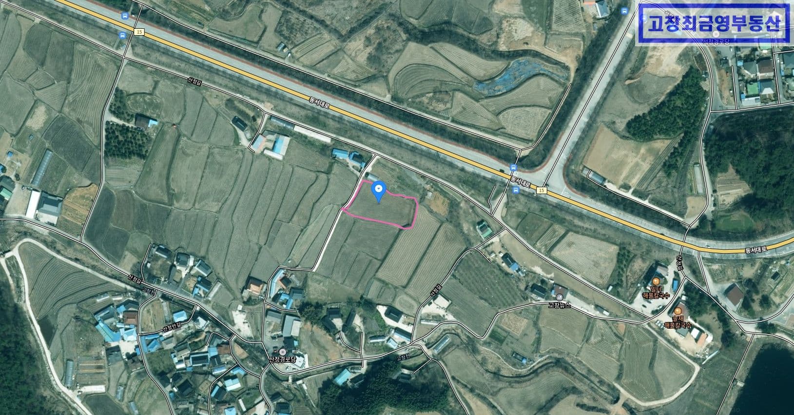 고창읍 월산리에 위치한 계획관리지역의 다용도 농지 2