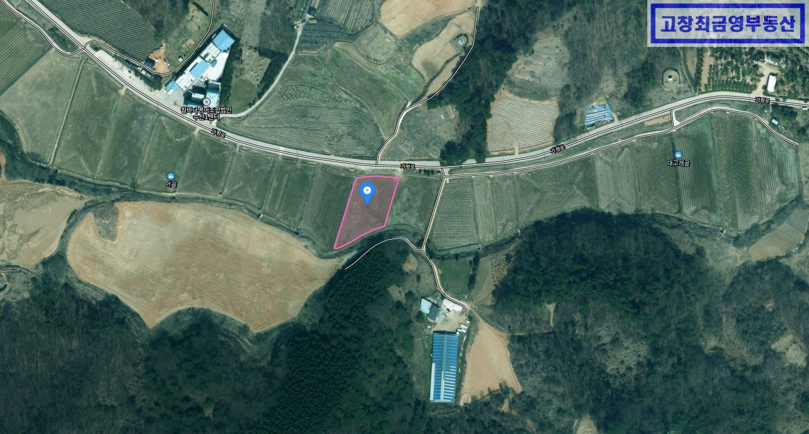 고창군 신림면 세곡리에 위치한 경지정리 답 3